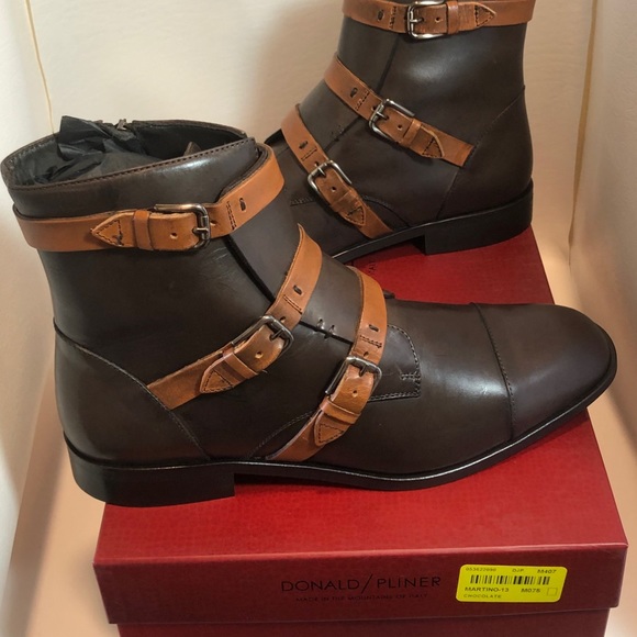 Donald J Pliner Men’s Chocolate Lux Calf main image 8